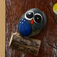 Панно "Воробушек" дерево 10х10х2,5 см