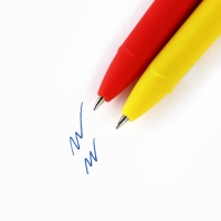 Ручка гелевая синяя паста 0.7 мм с колпачком &laquo;На удачу!&raquo;