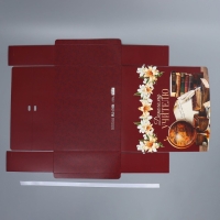 Коробка подарочная, упаковка, &laquo;Дорогому учителю&raquo;, 31 х 24.5 х 8 см