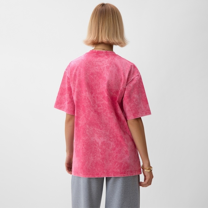 Футболка женская MINAKU, цв.розовый, р-р 46-48 Футболка женская MINAKU, цв.розовый, р-р 46-48