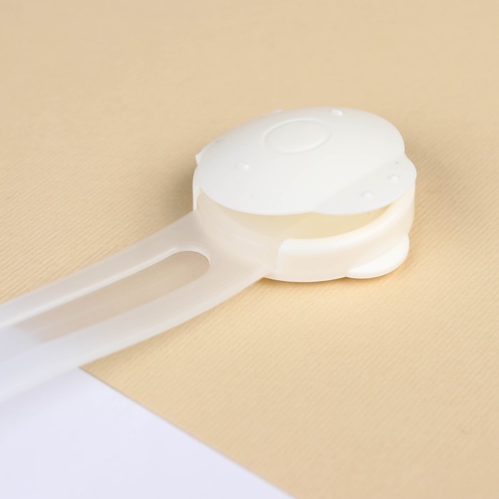 Набор блокираторов для дверей и ящиков, универсальные, 3 шт., цвет белый/прозр, Крошка Я