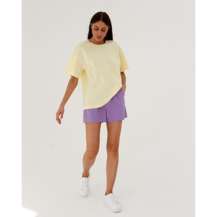 Футболка женская MIST basic, S-M, жёлтый Футболка женская MIST basic, S-M, жёлтый