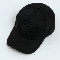 Кепка детская для мальчика &laquo;Герб&raquo;, цвет черный, р-р 52-54, 5-7 лет