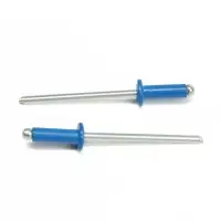 Заклёпки ТУНДРА krep, вытяжные, алюминий-сталь, 3.2&times;8 мм, синие, 50 шт.