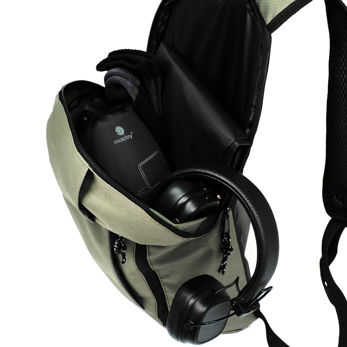 Рюкзак туристический Maclay, 10 литров, зелёный