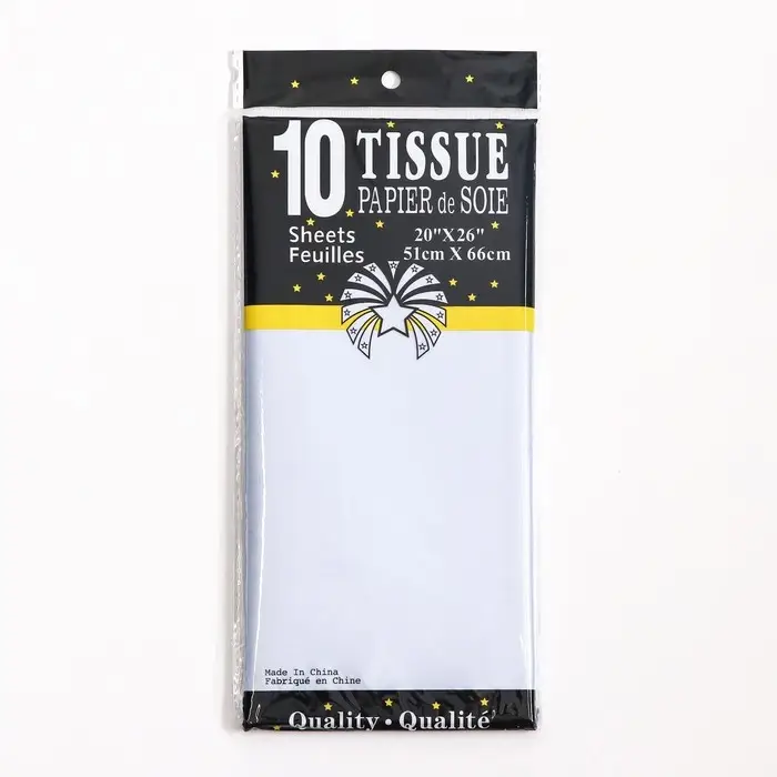 Бумага упаковочная тишью, &laquo;Жемчужная&raquo;, васильковый, 50&times;66 см