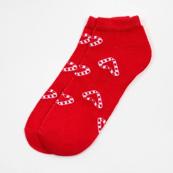 Носки новогодние женские KAFTAN "Сердечки" размер 36-39 (23-25 см)