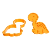 Набор для игры с мягким пластилином &laquo;Диномир&raquo;, 6 баночек с массой для лепки, 5 форм