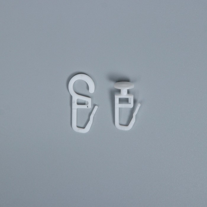 Карниз двухрядный, 200 см, цвет белый