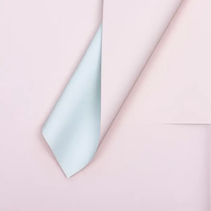 Пленка для цветов матовая, нежно розовый, 56&times;57 см