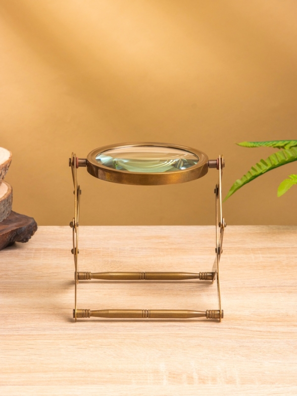 Лупа &laquo;Исследователь&raquo;, 13.5&times;14&times;3.5 см, алюминий