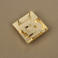 Застёжка для сумки, 4,3 &times; 4,7 см, цвет золотой