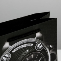 Пакет подарочный ламинированный вертикальный, упаковка, &laquo;Мужская элегантность&raquo;, MS 18 х 23 х 8 см