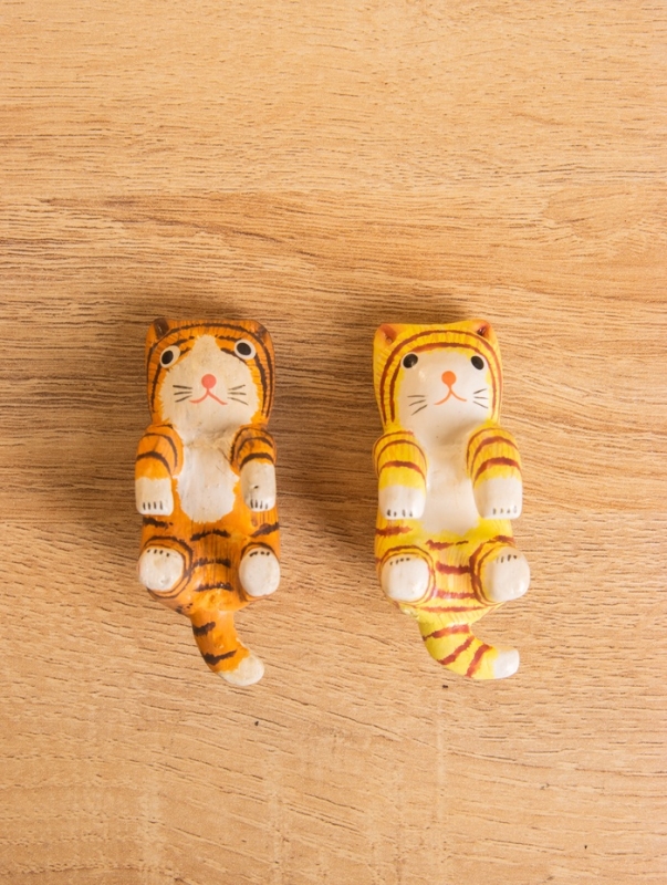 Сувенир &laquo;Цепкий Котёнок&raquo;, 2.5&times;3.5&times;7 см, дерево, оранжевый