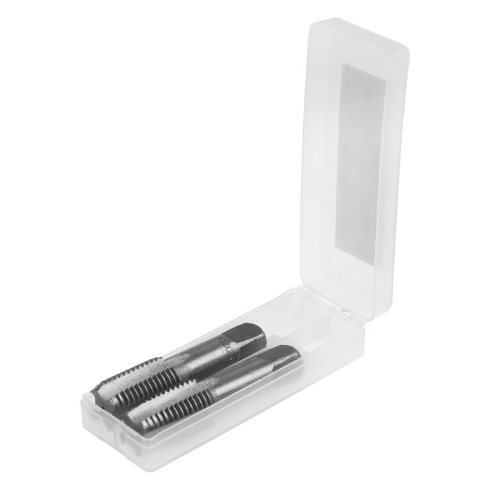 Метчики метрические ручные ТУНДРА, М22 х 2.5 мм, комплект из 2 шт.