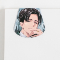 Закладки магнитные для книг, 3 шт &laquo;Аниме. Парни&raquo;