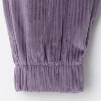 Костюм детский KAFTAN "Velvet", размер 34 (122-128), цвет фиолетовый