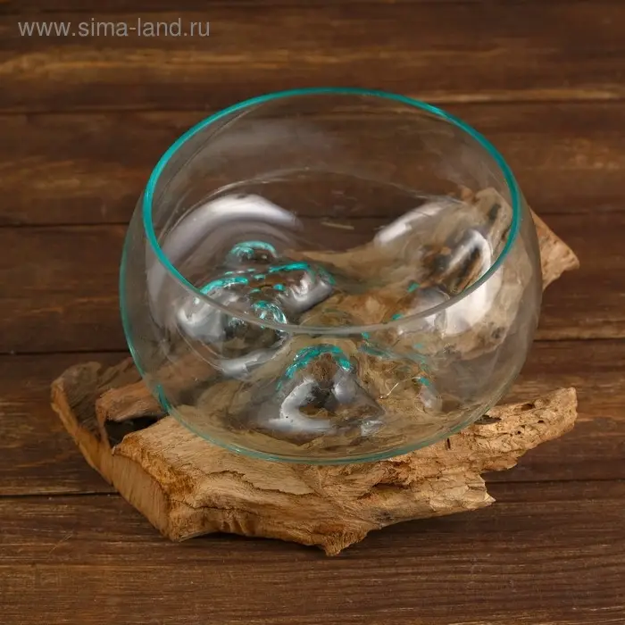 Вазон на коряге "Аква" 35х30х23 см