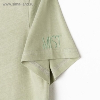Футболка MIST basic, 40-42, шалфей