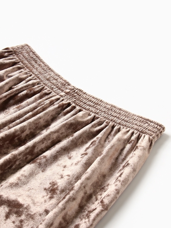 Брюки домашние KAFTAN Velvet 48-50, кофейный