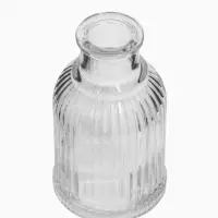 Ваза настольная стекло "Миниатюра" (набор 12 шт) 8-13 см, прозрачный