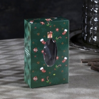 Светодиодная фигура &laquo;Ребёнок и ёлка&raquo; 7.6 &times; 13.5 &times; 3.2 см, пластик, батарейки AG13х3 (в комплекте), свечение тёплое белое