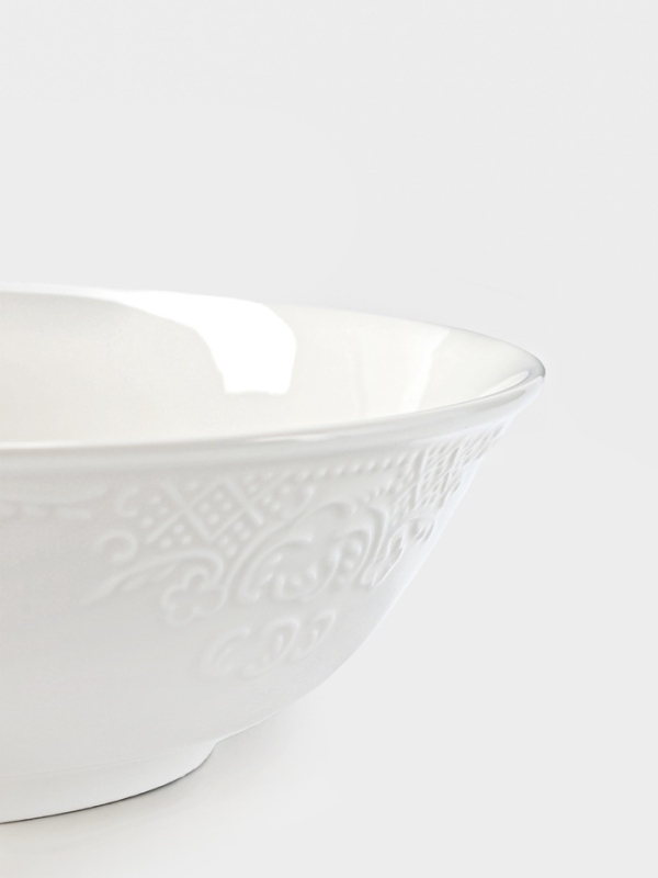 Тарелки глубокие WY Venecia, 580 мл, 17&times;5 см, набор 2 шт., фарфор, белые