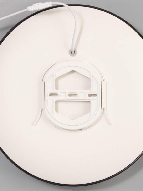 Светильник "Минимал" круг LED 24Вт 6500К (быстросъемный механизм) черный 26,5х26,5х4,5см