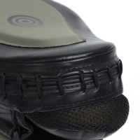 Лапы боксёрские изогнутые FIGHT EMPIRE, GEL-TECH, ПУ, чёрно-зелёные, пара Лапы боксёрские изогнутые FIGHT EMPIRE, GEL-TECH, ПУ, чёрно-зелёные, пара