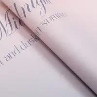 Пленка флористическая в листах, &laquo;До полуночи&raquo;, светло - сиреневый, 50&times;58 см