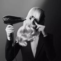 Фен для волос Karl Lagerfeld CV613LF0, черный