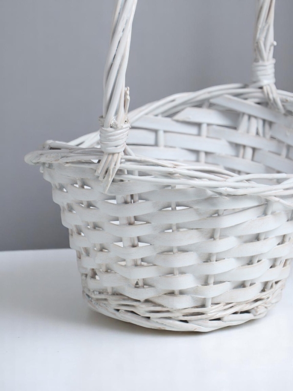 Набор корзин овальные 3 шт            27*21 см, высота 10/14 см, высота с ручкой 29 см, дно 16*16 см