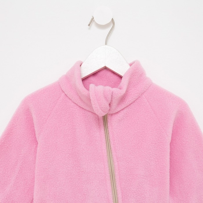 Комбинезон для девочки, цвет розовый, рост 98-104 см (30)