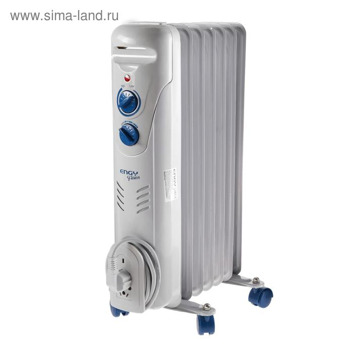 Обогреватель ENGY EN-2307 Fusion, масляный, 1500 Вт, 7 секций, 15 м&sup2;, серый