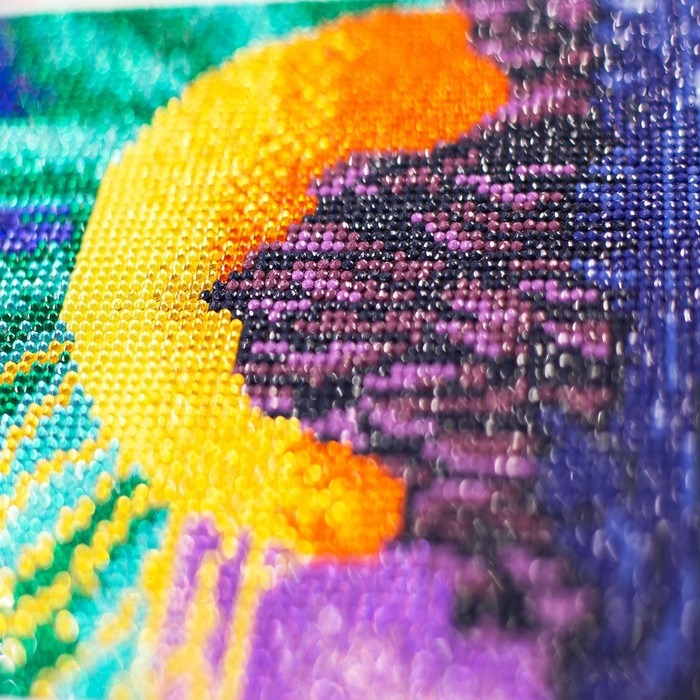 Алмазная мозаика с полным заполнением на холсте &laquo;Горы&raquo;, 20 х 30 см