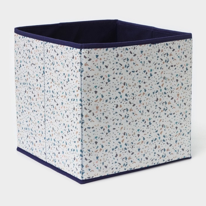 Короб для хранения Доляна &laquo;Мармелад&raquo;, 27&times;27&times;27 см, цвет белый