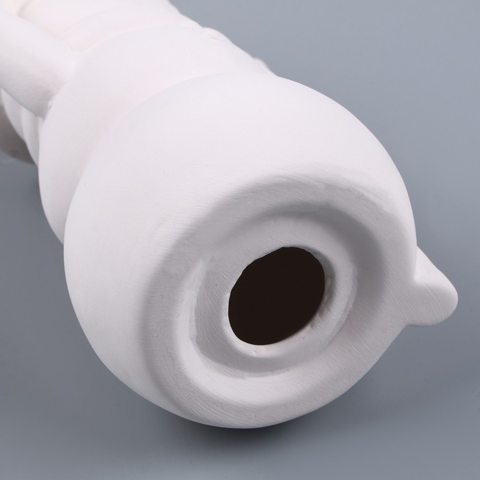 Новый год! Фигурка под роспись «Снеговик с метлой», с кистью Новый год! Фигурка под роспись «Снеговик с метлой», с кистью