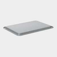 Противень Доляна &laquo;Мрамор. Прямоугольник&raquo;, 38,5&times;27,5&times;2 см, антипригарное покрытие, цвет серый