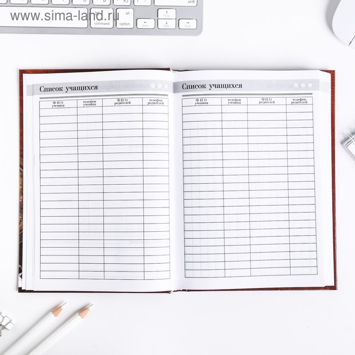 Ежедневник &laquo;Учителю: Ежедневник учителя&raquo;, твёрдая обложка картон 7БЦ, формат А5, 160 листов