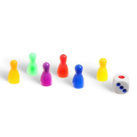 Настольная игра &laquo;ОБЖ для детей: ПДД для юных пешеходов&raquo;, 60 карт, 6 фишек, игровое поле, кубик, 6+