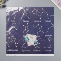 Бумага для скрапбукинга "Созвездия" плотность 180 гр набор 5 шт 30,5х32 см Бумага для скрапбукинга "Созвездия" плотность 180 гр набор 5 шт 30,5х32 см