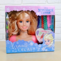 Кукла манекен для создания прически, с аксессуарами &laquo;Модный образ&raquo;, Холодное сердце