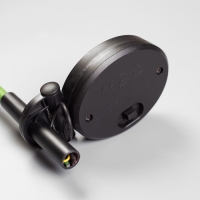 Садовый светильник на солнечной батарее &laquo;Хризантема жёлтая&raquo;, 75 см, 1 LED, свечение белое