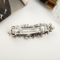 Заколка-автомат для волос "Синий туман" цветочки, 9 см Заколка-автомат для волос "Синий туман" цветочки, 9 см