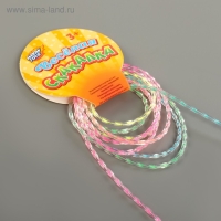 Скакалка детская &laquo;Мяу&raquo;, цвет розовый