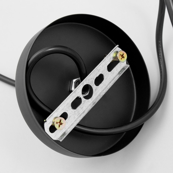 Светильник BayerLux "Дарси" Е27 40Вт черный 30х30х30-130см