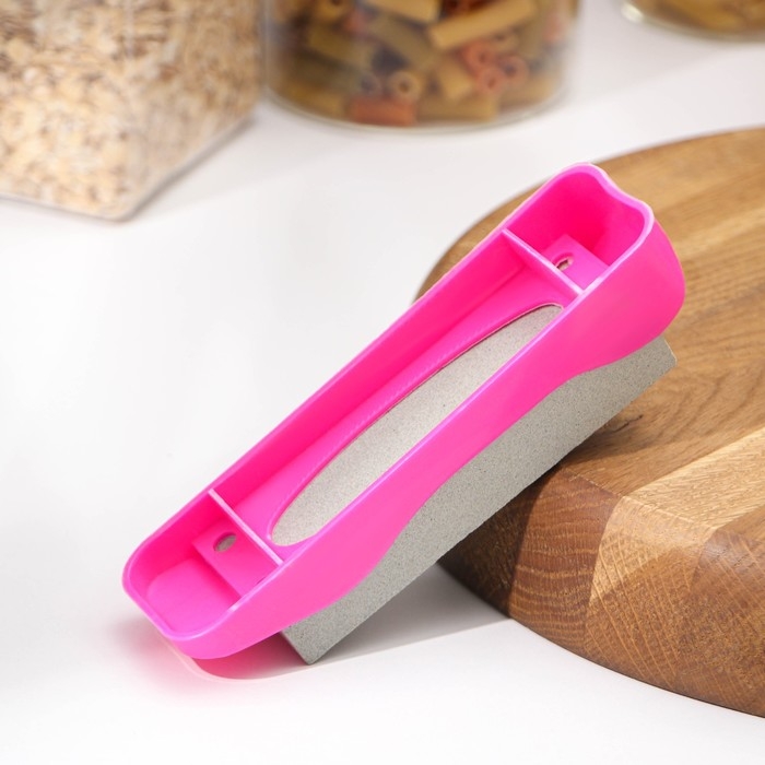 Точильный камень Доляна, 14,5 см, цвет МИКС