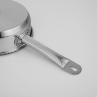 Сковорода &laquo;Общепит&raquo;, d=20 см, h=6 см, корпус 0,6 мм, дно ТРС 3,5 мм, антипригарное покрытие, индукция