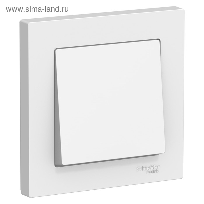 Выключатель SE ATLASDESIGN, 10 А, 1 клавиша, IP20, скрытый, белый, ATN000112 Выключатель SE ATLASDESIGN, 10 А, 1 клавиша, IP20, скрытый, белый, ATN000112