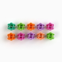 Заколка и крабики для волос новогодние &laquo;Подарок&raquo; на Новый год, 8,9 х 9,6 см